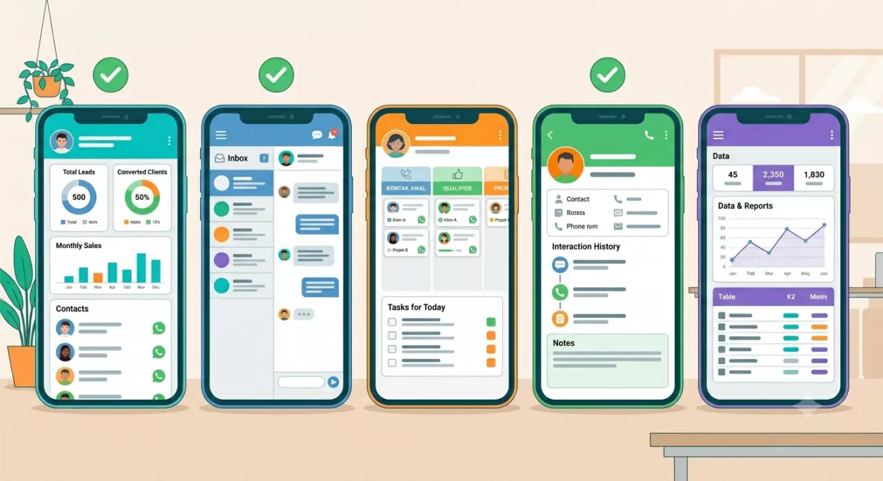 Die 7 besten WhatsApp-CRMs in Indonesien 2026: Ehrlicher Vergleich von Funktionen, Preisen & Nachteilen
