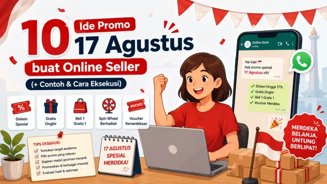 10 Ide Promo 17 Agustus buat Online Seller (+ Contoh & Cara Eksekusi)
